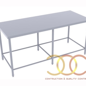 BÀN INOX KHÔNG KỆ DƯỚI 06