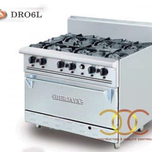 BẾP ÂU 6 HỌNG CÓ LÒ NƯỚNG