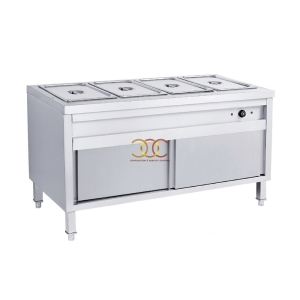 QUẦY GIỮ NÓNG THỨC ĂN SỬ DỤNG KHAY